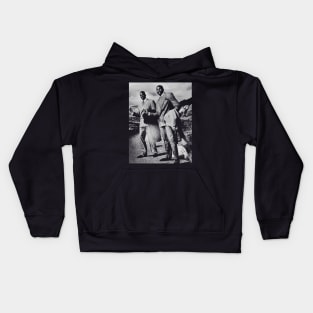 BLACKOUT- Stacey Augmon and Larry Johnson retro Kids Hoodie